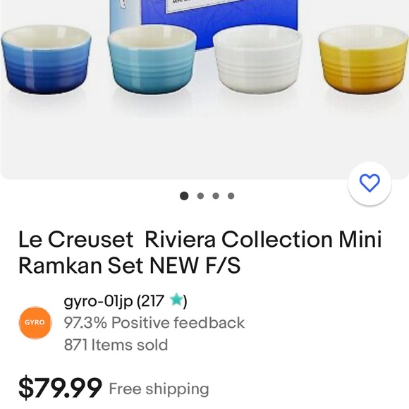 Le Creuset Limited Edition Ramekin 4-Pack (Brand New) - Picture 12 of 12